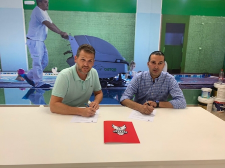 Firma del acuerdo entre Fundación CB Granada y Limpiezas Castor (FUNDACIÓN CB GRANADA)