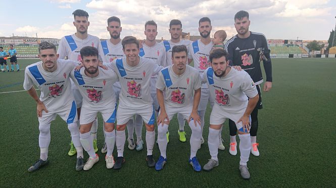 Once inicial del Guadix en el encuentro ante el Martos (@GUADIX CF)