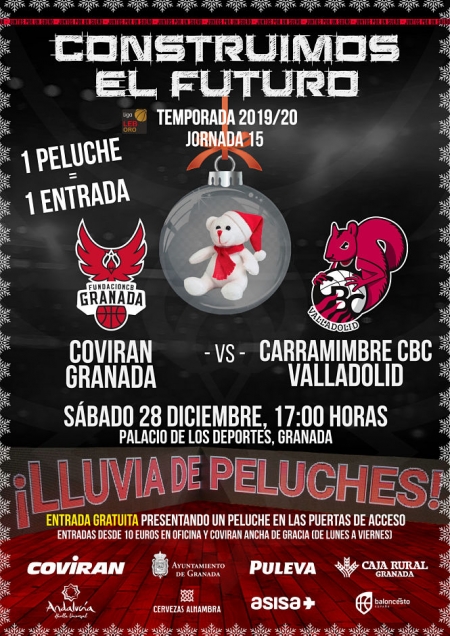El Covirán Granada recibirá a Valladolid (FCBG)