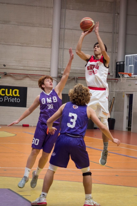 Pedro Sánchez durante un partido con el equipo Junior (FUNDACIÓN CB GRANADA) Pedro Sánchez durante un partido con el equipo Junior (FUNDACIÓN CB GRANADA)