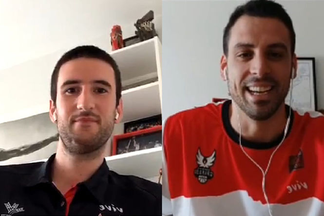 Imagen de la entrevista de Joan Pardina a Alejandro Bortolussi (FUNDACIÓN CB GRANADA) 