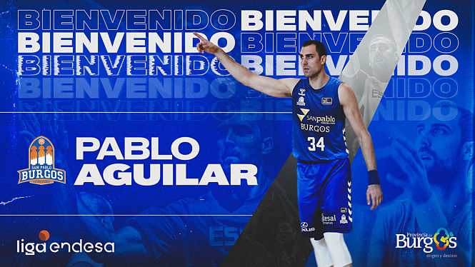 Pablo Aguilar disputará la fase final de la Liga ACB (SAN PABLO BURGOS)