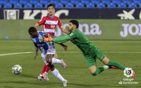 Rui Silva fue el protagonista del partido al detener un penalti (LALIGA)