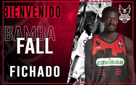 Bamba Fall es nuevo jugador del Coviran Granada (FUNDACIÓN CB GRANADA) Bamba Fall es nuevo jugador del Coviran Granada (FUNDACIÓN CB GRANADA)