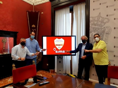 Imagen de la presentación del nuevo proyecto de Fútbol Sala (AYUNTAMIENTO DE GRANADA) 