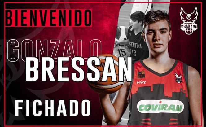 Gonzalo Bressan es la nueva promesa de la Fundación CB Granada (FUNDACIÓN CB GRANADA) 