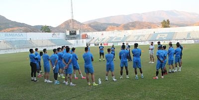 El Motril arrancará la temporada oficial hoy en Antequera (CF MOTRIL) El Motril arrancará la temporada oficial hoy en Antequera (CF MOTRIL)