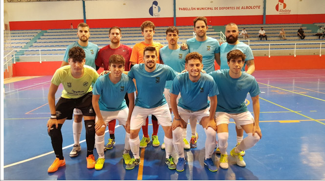 Equipo masculino del Albolote Futsal (AFS) 