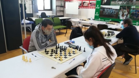 Luis Cabrera durante su partida (JOSÉ LUIS RUIZ) Luis Cabrera durante su partida (JOSÉ LUIS RUIZ)