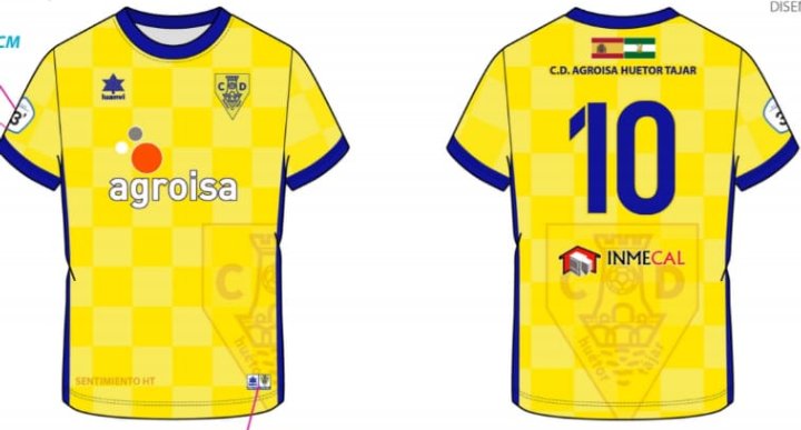 Primera equipación del Huétor Tájar para la temporada 2020/21 (CD AGROISA HUÉTOR TÁJAR)