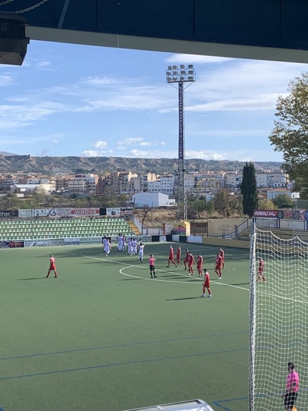 Los jugadores del Guadix celebran el gol de Cejudo (CD CASABERMEJA) Los jugadores del Guadix celebran el gol de Cejudo (CD CASABERMEJA)