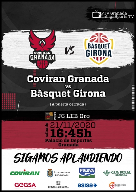 El Covirán recibirá al Girona (FUNDACION CB GRANADA) El Covirán recibirá al Girona (FUNDACION CB GRANADA)