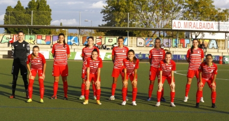 Once titular del Granada Femenino en la tarde de hoy en `Miralbaida´ (GCF)