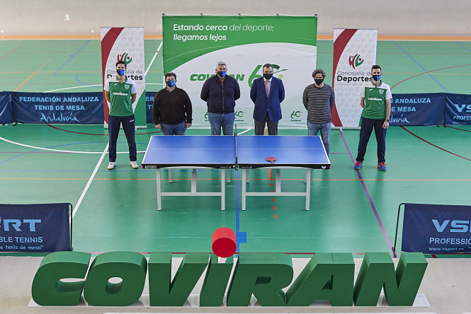 Presentación del patrocinio de Coviran (HUÉTOR VEGA TM) 