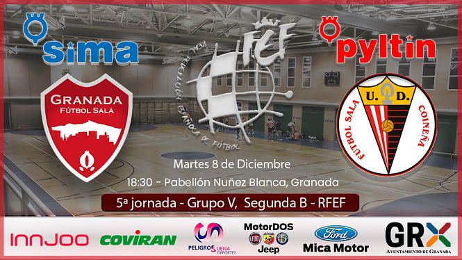 El Sima Granada disputará ante Coineña, un partido atrasado (SIMA GRANADA) 