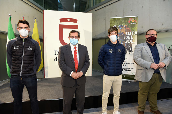Presentación de las etapas de Granada de la Vuelta Ciclista a Andalucia (R, MARTÍNEZ / DIPGRA)