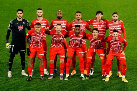 Once inicial del Granada en el `Alfredo Di Stéfano´ (PEPE VILLOSLADA / GCF)