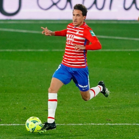 Luis Milla realizó un buen partido (GRANADA CF) Luis Milla realizó un buen partido (GRANADA CF)