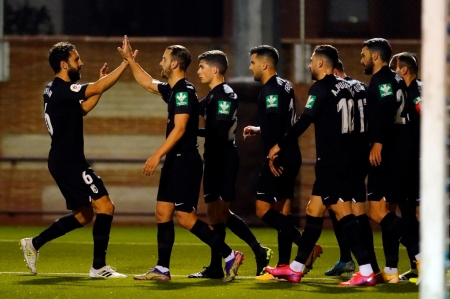 El Granada logró en Navalcarnero un imponente pase a cuartos de Copa (PEPE VILLOSLADA / GCF) El Granada logró en Navalcarnero un imponente pase a cuartos de Copa (PEPE VILLOSLADA / GCF)