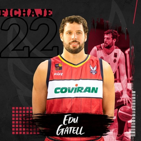 Edu Gatell es nuevo pivot del Covirán Granada (FUNDACIÓN CB GRANADA) Edu Gatell es nuevo pivot del Covirán Granada (FUNDACIÓN CB GRANADA)