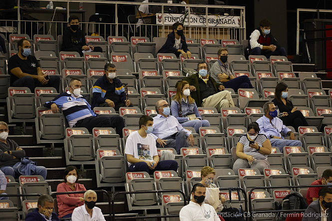 Los aficionados volverán a Palacio de los Deportes (FUNDACIÓN CB GRANADA) 