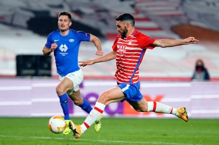 Jorge Molina fue uno de los más destacados (GRANADA CF) Jorge Molina fue uno de los más destacados (GRANADA CF)