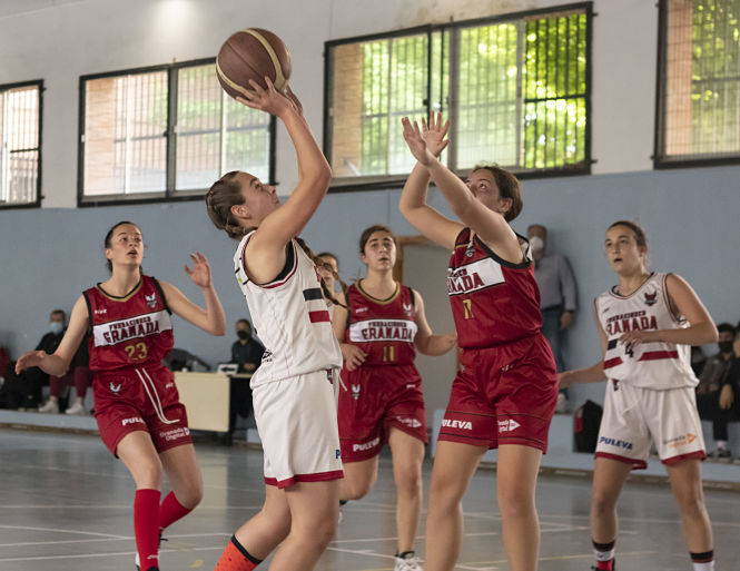 Imagen de un partido del conjunto granadino (FUNDACIÓN CB GRANADA)