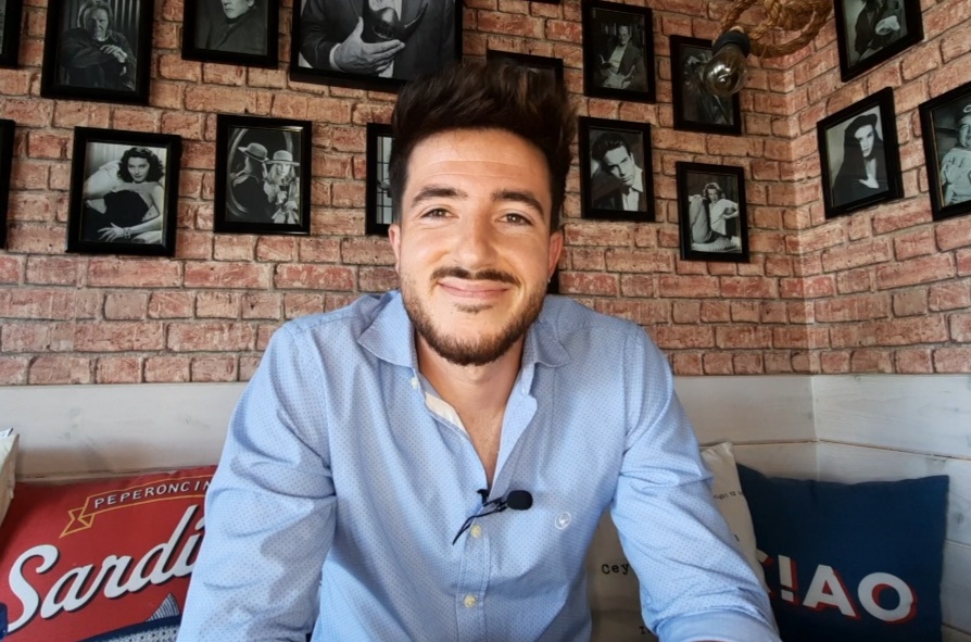 Marce, durante la entrevista con Granada En Juego (JAVIER PALMA)
