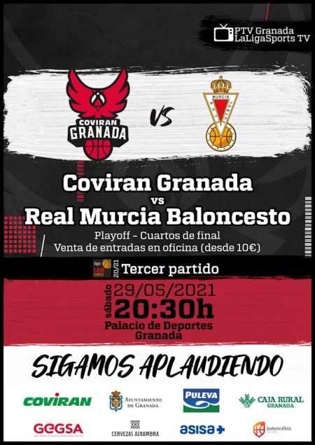El Covirán Granada jugará el sábado (FUNDACIÓN CB GRANADA) El Covirán Granada jugará el sábado (FUNDACIÓN CB GRANADA)