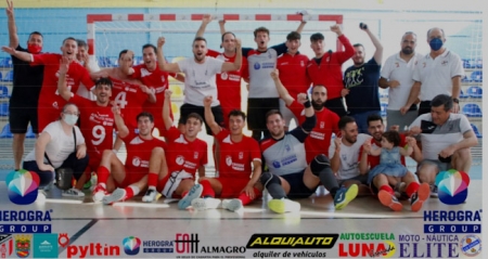 Los alboloteños celebran el título liguero (AFS) Los alboloteños celebran el título liguero (AFS)
