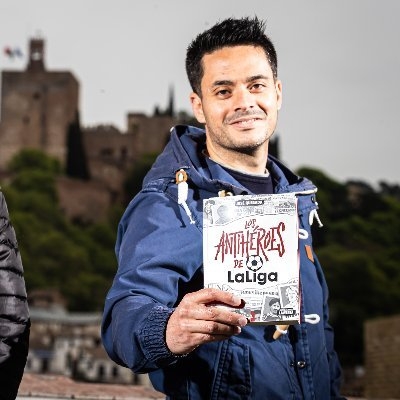 José Quesada, con su libro `Los Antihéroes de LaLiga` José Quesada, con su libro `Los Antihéroes de LaLiga`
