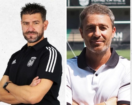 Óscar Cano coge el relevo de Fernando Estévez en el CD Badajoz (BADAJOZ DEPORTE) Óscar Cano coge el relevo de Fernando Estévez en el CD Badajoz (BADAJOZ DEPORTE)