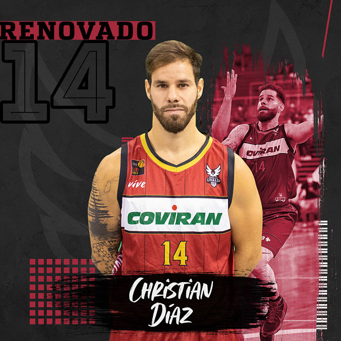 Cristian Díaz continuará en el Covirán Granada (FUNDACIÓN CB GRANADA)