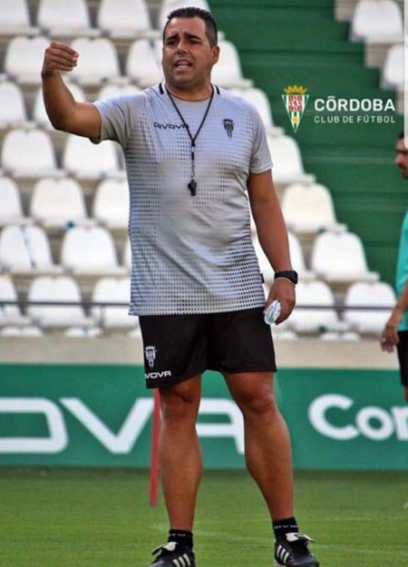 Germán Crespo durante un entrenamiento con el Córdoba CF (CÓRDOBA CF) Germán Crespo durante un entrenamiento con el Córdoba CF (CÓRDOBA CF)