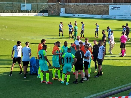 El Granada jugará un segundo amistoso frente al Alcorcón menos de 24 horas después de terminar el de ayer ante el Espanyol (FRAN CALVO) El Granada jugará un segundo amistoso frente al Alcorcón menos de 24 horas después de terminar el de ayer ante el Espanyol (FRAN CALVO)