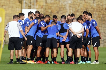 El Granada quiere regresar hoy del stage en Marbella con una victoria (PEPE VILLOSLADA / GCF) El Granada quiere regresar hoy del stage en Marbella con una victoria (PEPE VILLOSLADA / GCF)