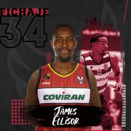 James Ellisor es nuevo jugador del Coviran Granada (FUNDACIÓN CB GRANADA) James Ellisor es nuevo jugador del Coviran Granada (FUNDACIÓN CB GRANADA)