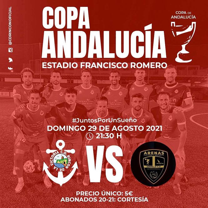 El Arenas iniciará la Copa Andalucía ante el Rincón (CD RINCÓN) 