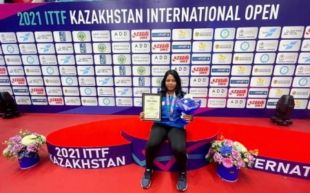 Nath Kaushani plata en dobles femeninos del ITTF Kazakhstan Open (CTM VEGAS DEL GENIL) Nath Kaushani plata en dobles femeninos del ITTF Kazakhstan Open (CTM VEGAS DEL GENIL)