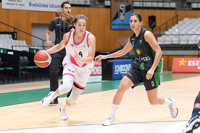 El Raca rozó la victoria en Badalona (DAVID GRAU / JOVENTUT DE BADALONA) 