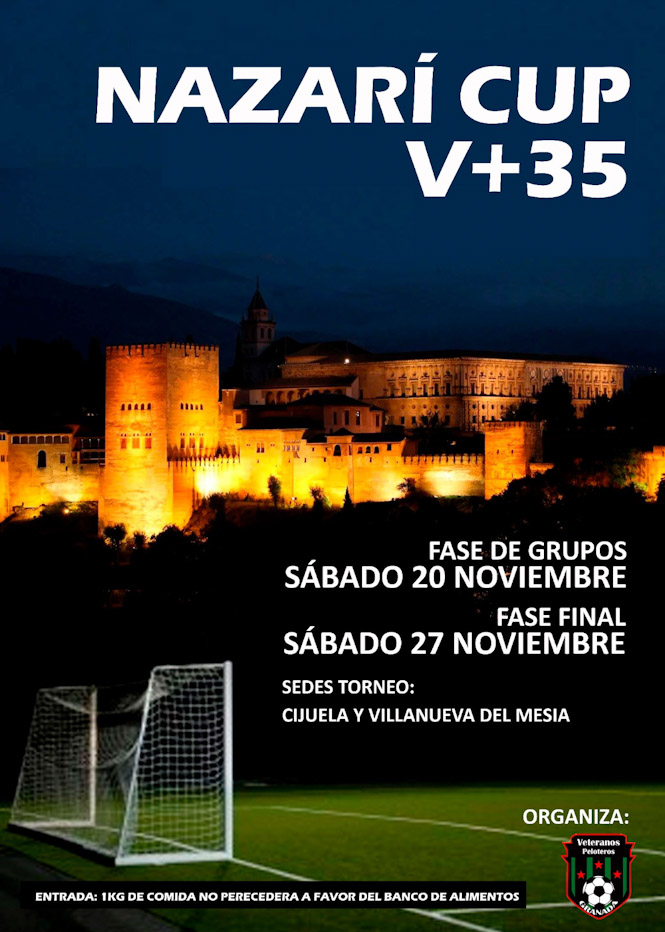 Cartel de la Nazarí Cup (PELOTEROS)