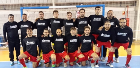 El Albolote Futsal con camisetas de apoyo a Armando Rodríguez (AFS) El Albolote Futsal con camisetas de apoyo a Armando Rodríguez (AFS)
