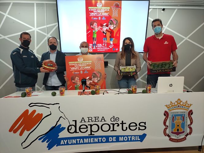 Presentación de la liga escolar de baloncesto (AYTO. MOTRIL)