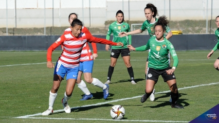 Pamela González no estará disponible para el partido ante el Elche (JOSÉ M. BALDOMERO) Pamela González no estará disponible para el partido ante el Elche (JOSÉ M. BALDOMERO)