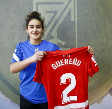Marta Guereñu ficha por el Granada Femenino (GCF) Marta Guereñu ficha por el Granada Femenino (GCF)