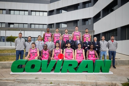 El Covirán Granada estrenará equipación contra el cáncer (FERMÍN RODRÍGUEZ / FUNDACION-CBG) El Covirán Granada estrenará equipación contra el cáncer (FERMÍN RODRÍGUEZ / FUNDACION-CBG)