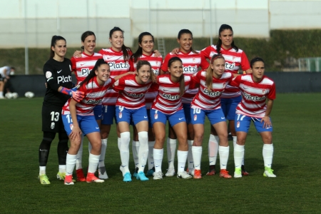 Once inicial del Granada Femenino en el último partido ante el Betis B (JOSÉ VELASCO / GRJ) Once inicial del Granada Femenino en el último partido ante el Betis B (JOSÉ VELASCO / GRJ)