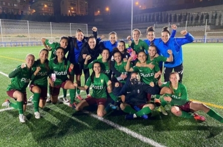 El Granada Femenino celebró a lo grande la victoria en casa del Madrid CFF B (INSTAGRAM) El Granada Femenino celebró a lo grande la victoria en casa del Madrid CFF B (INSTAGRAM)
