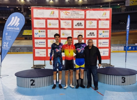 Podium del Campeonato de España de Omnium (MANUELA FUNDACIÓN) Podium del Campeonato de España de Omnium (MANUELA FUNDACIÓN)