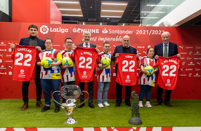 Presentación de la Liga Genuine (LALIGA)